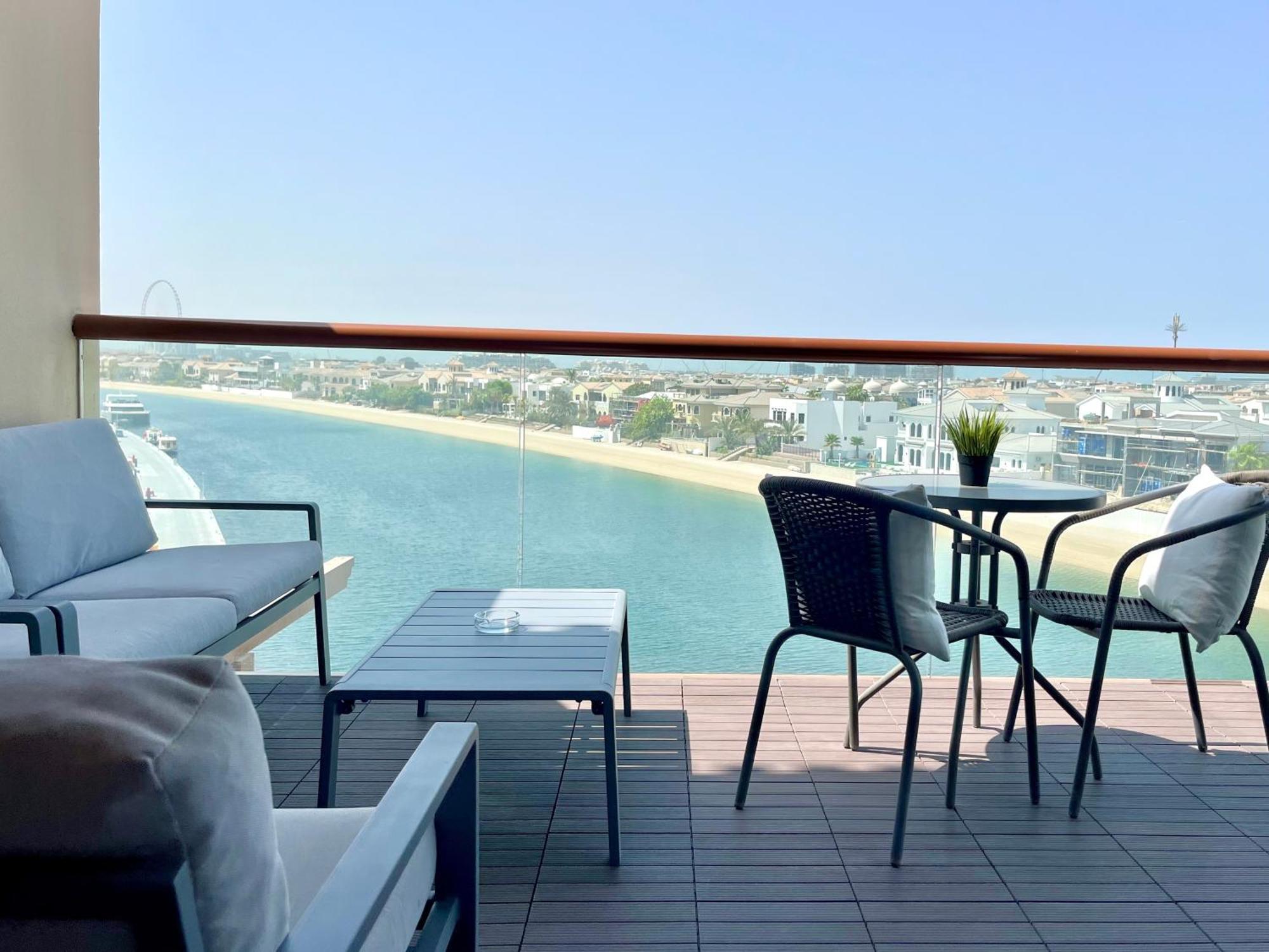 Palm Jumeirah Upgraded & Cozy Boutique Apartment ドバイ エクステリア 写真