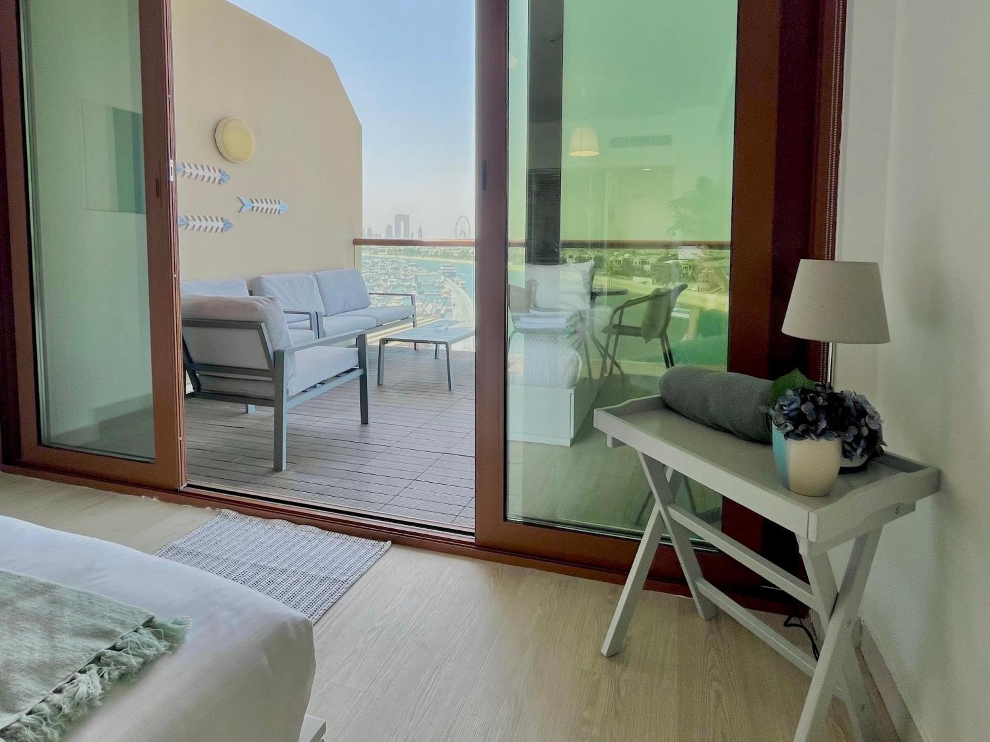 Palm Jumeirah Upgraded & Cozy Boutique Apartment ドバイ エクステリア 写真