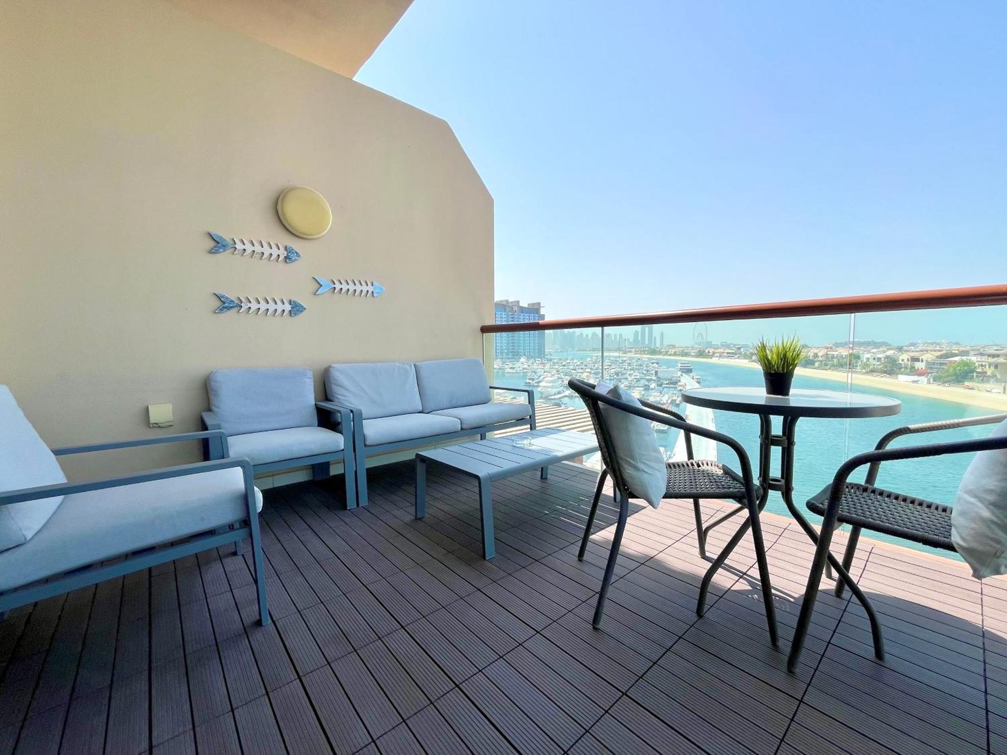 Palm Jumeirah Upgraded & Cozy Boutique Apartment ドバイ エクステリア 写真